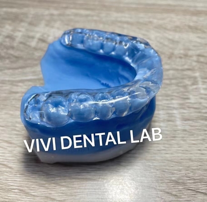 Semi Hard Comfortable Dental Mouth Guard Thermo Sensitive Acrylic Thermo Splint